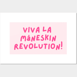 Viva la  Måneskin  Revolution! Posters and Art